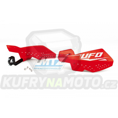 Kryty páček Ufo Viper2 včetně montážního ALU kitu - červené