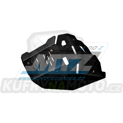 Kryt pod motor hliníkový - CF Moto MT450 / 24 - barva černá