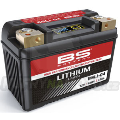 Lithiová motocyklová baterie BS-BATTERY BSLI-04