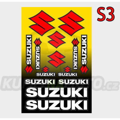 Samolepky SUZUKI S3