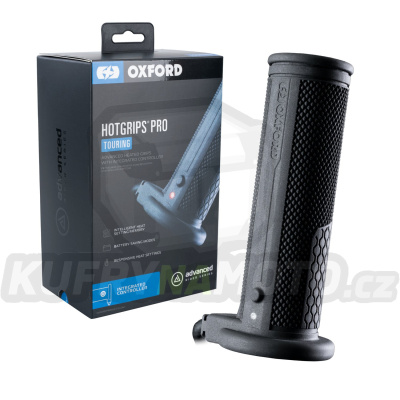 gripy vyhřívané HOTGRIPS PRO TOURING, OXFORD (s integrovaným ovládáním v rámci gripu)