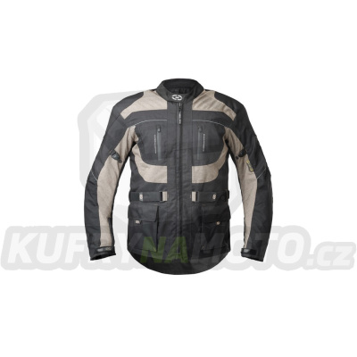 enduro bunda CLIMBER, 4SQUARE - pánská (černá, khaki) 2023