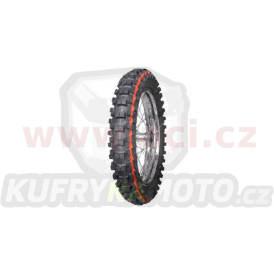 Pneu 100/90-19 (57M) TERRA FORCE MX SM (červeno/žlutý pruh), MITAS - ČR