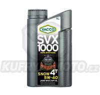 Motorový olej YACCO SVX 1000 SNOW 4T 5W40, YACCO (4 l)