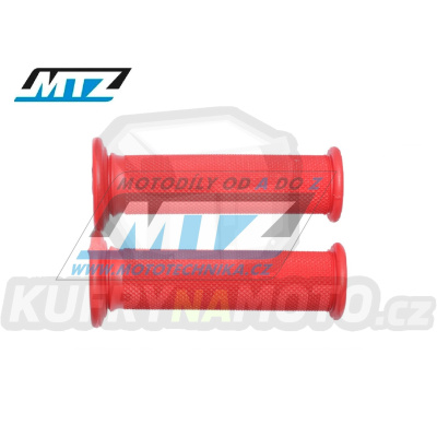 Rukojeti/Gripy pro čtyřkolky (115mm) - červené (ATV+Quad / Jet-Ski / Snowmobile)