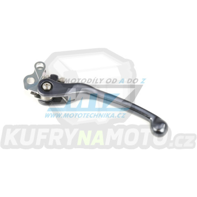 Páčka spojky FLEX KTM 65SX+85SX + SX+SXF+EXC+EXCF + SM+SMR+LC4+LC2 + Husaberg FE+FS + Husqvarna TC+TE - barva gunmetal