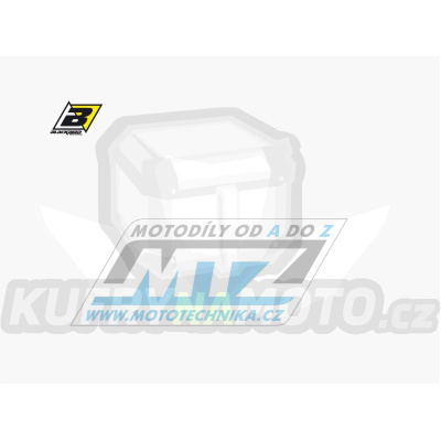 Polepy číslových tabulek (vystřižené) - Honda CR125+CR250 Polisport Restyle 2018  / 02-07 - barva bílá