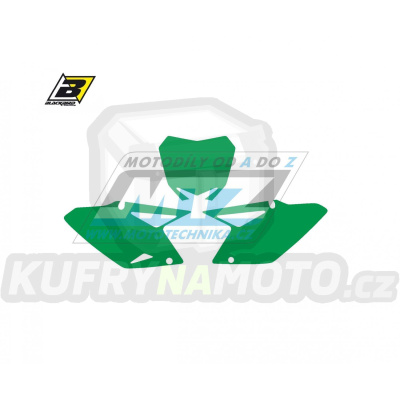 Polepy číslových tabulek (vystřižené) - Suzuki RMZ450 / 08-17 - barva zelená