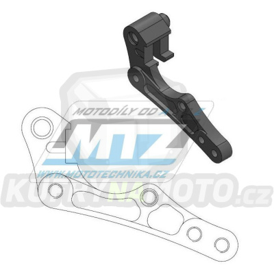 Adaptér brzdového kotouče pro průměr 270mm Oversize Adapter - KTM SX+SXF / 09-24 + EXC+EXCF / 10-24 + Husqvarna TC+TE+FC+FE + Husaberg TE+FE / 09-13 + Gas-Gas MC+MCF