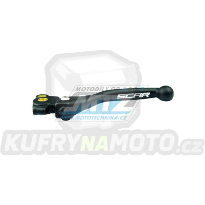 Páčka spojky SCAR - ČERNÁ - Kawasaki KXF450+KX450+KX450X / 19-25 + KXF250+KX250+KX250X+KX250XC / 21-25