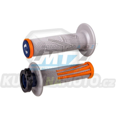 Rukojeti ODI V2 LOCK ON EMIG-PRO V2 (2takt+4takt včetně 5 nástavců) - oranžové