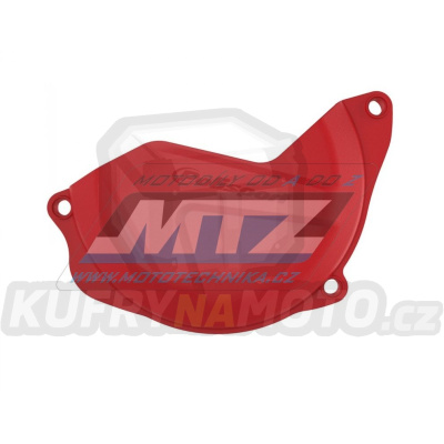 Kryt spojkového víka Honda CRF450R / 9-16 - barva červená