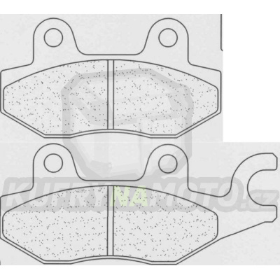 Brzdové destičky CL BRAKES 2326 A3+