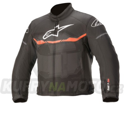 bunda T-SP S WATERPROOF, ALPINESTARS, dětská (černá/červená fluo) 2024