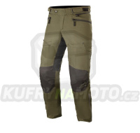 kalhoty AST-1 WATERPROOF, ALPINESTARS (zelená/černá)
