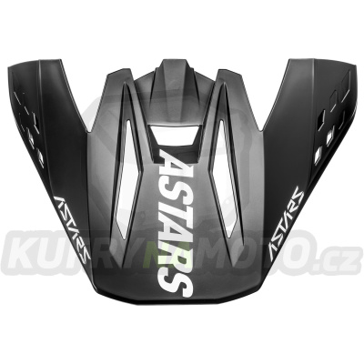 kšilt pro přilby S-M5 RAYON, ALPINESTARS (černá matná/šedá) 2022