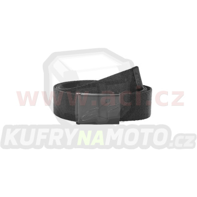 pásek AGELESS WEB BELT, ALPINESTARS (černý/ černá přezka, textil)