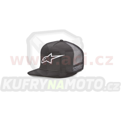 kšiltovka CORP TRUCKER, ALPINESTARS (černá)