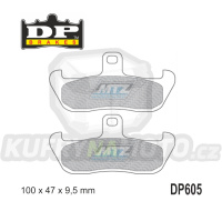 Destičky brzdové DP Brakes DP605 - směs Premium OEM Sinter