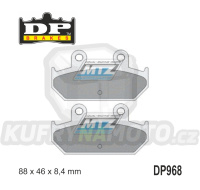 Destičky brzdové DP968 - DP BRAKES směs Premium Sinter OEM