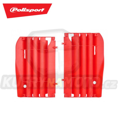 Mřížky chladičů - Honda CRF250R / 10-13 - barva červená