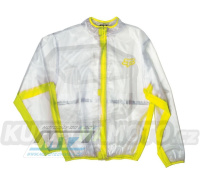 Pláštěnka FOX Fluid MX Jacket - průhledná - žlutá