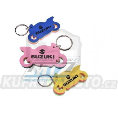 Přívěšek na klíče ve tvaru motocyklu - Suzuki