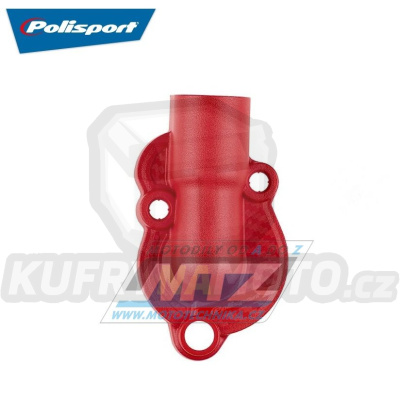 Kryt víka vodní pumpy - Honda CRF450R + CRF450RX / 17-25 - barva červená