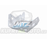 Kryt pod motor hliníkový Dual Sport - Suzuki DL650 V-Strom / 12-16 - barva stříbrná Ice Polished