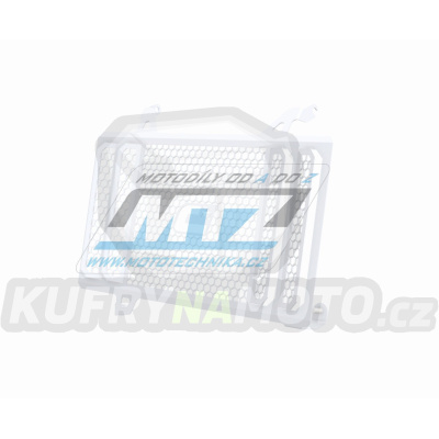Kryty chladičů ocelové Dual Sport - Suzuki DL1050 V-Strom / 20-24 - barva bílá