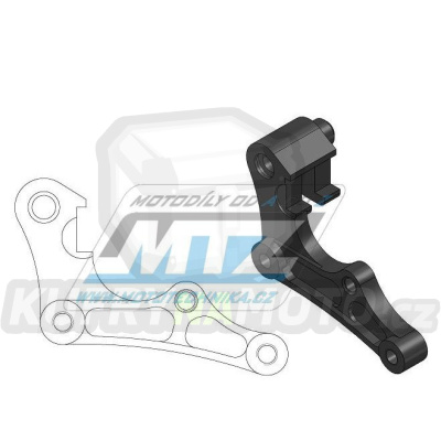 Adaptér brzdového kotouče pro průměr 270mm Oversize Adapter - Honda CRF250R+CRF450R+CR125+CR250 / 04-14 + CRF250X+CRF450X / 04-17