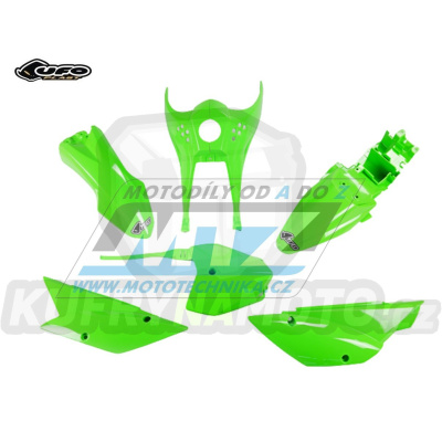 Sada plastů Kawasaki KLX110 / 10-23 - barva zelená