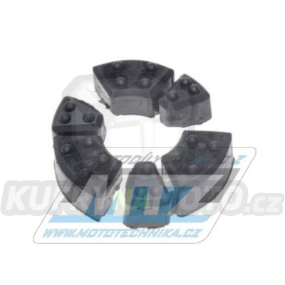 Gumy zadního kola/Silentbloky rozety - BMW G310R+G310GS / 16-24
