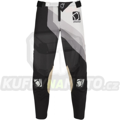 Motokrosové dětské kalhoty YOKO VIILEE černý / bílý 26