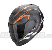 Moto přilba SCORPION EXO-491 KRIPTA matná černo/oranžovo/bílá