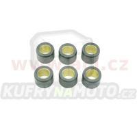 válečky variátoru (průměr 20 x 15 mm), váha 13,5 g, Athena (sada 6 ks)