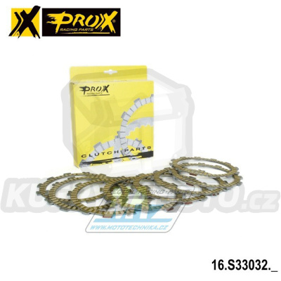 Lamely spojkové třecí (s obložením) Prox 16.S33032 - Suzuki RMZ250 / 11-25