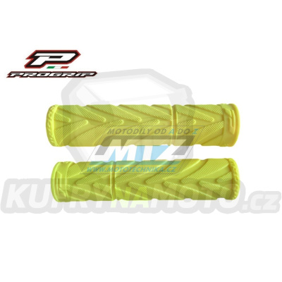 Rukojeti/Gripy Progrip 836 pro čtyřkolky - žluté fluo (ATV+Quad / Jet-Ski / Snowmobile)