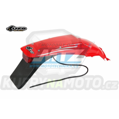 Blatník zadní včetně světla Honda CR125 / 98-99 + CR250 / 97-99 - barva červená
