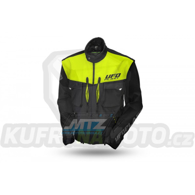 Bunda enduro UFO Taiga - černo-žlutá - velikost XXL