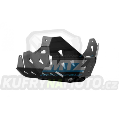 Kryt pod motor hliníkový - Kawasaki KLE650 Versys / 21-24 - barva černá