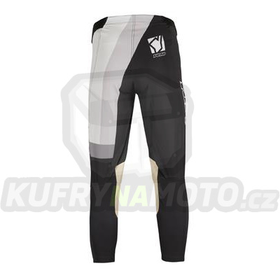 Motokrosové dětské kalhoty YOKO VIILEE černý / bílý 22
