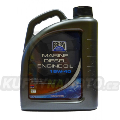 Motorový olej Bel-Ray MARINE DIESEL 15W-40 4 l