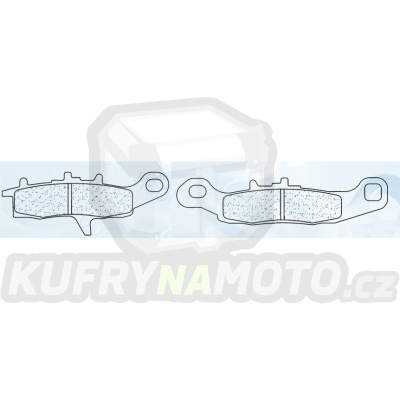 Brzdové destičky CL BRAKES 1142 ATV1