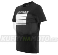 Triko DAINESE STRIPES černo/bílé