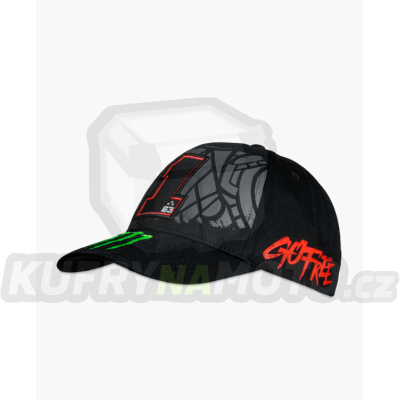 Kšiltovka VR46 46 BAGNAIA Monster Energy GoFree černá 512204