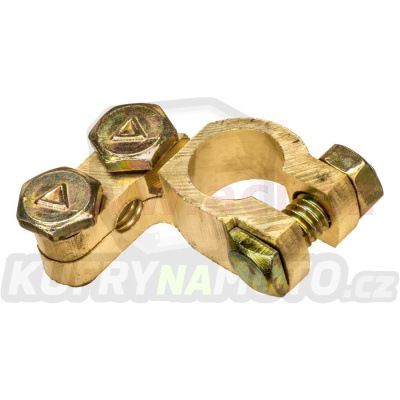 mosazná bateriová svorka 15.9 mm Clasic -