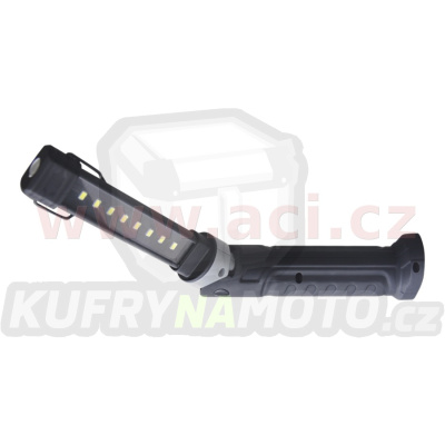 pracovní svítilna LED, nabíjecí, s magnetem a uchem pro zavěšení KUNZER