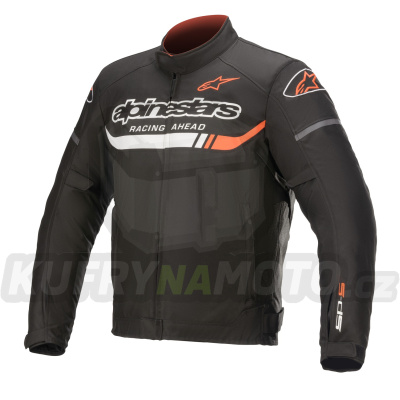 bunda T-SP S IGNITION WATERPROOF, ALPINESTARS (černá/bílá/červená fluo) 2024