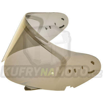 plexi pro přilby VENOM/SPEED, SIMPSON (zlatá)